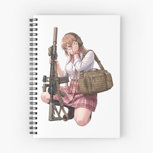 Item preview, Tactical School Girl - Anime Special Ops designed and sold by RAWLIFEGRAPHIC.