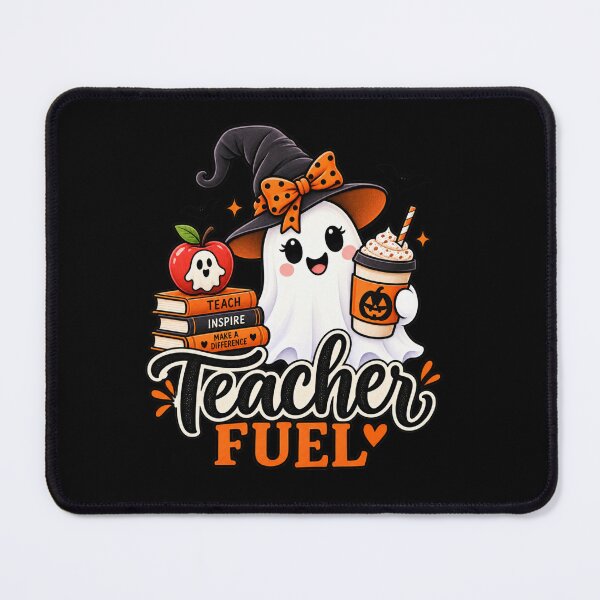 Item preview, Teacher Fuel Halloween Teacher Coffee Gift Cute Ghost Style designed and sold by Corvoria.