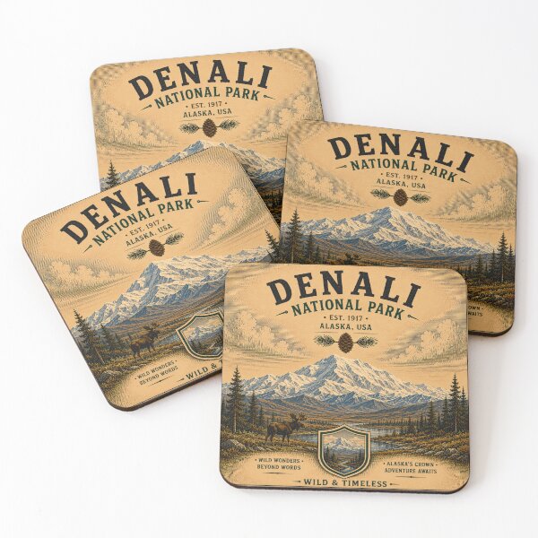 Item preview, Vintage Denali National Park Alaska Adventure designed and sold by T-Motive.