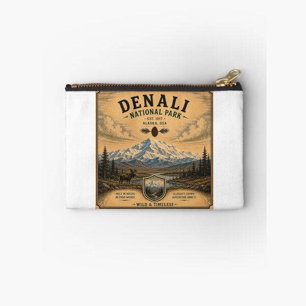 Item preview, Vintage Denali National Park Alaska Adventure designed and sold by T-Motive.