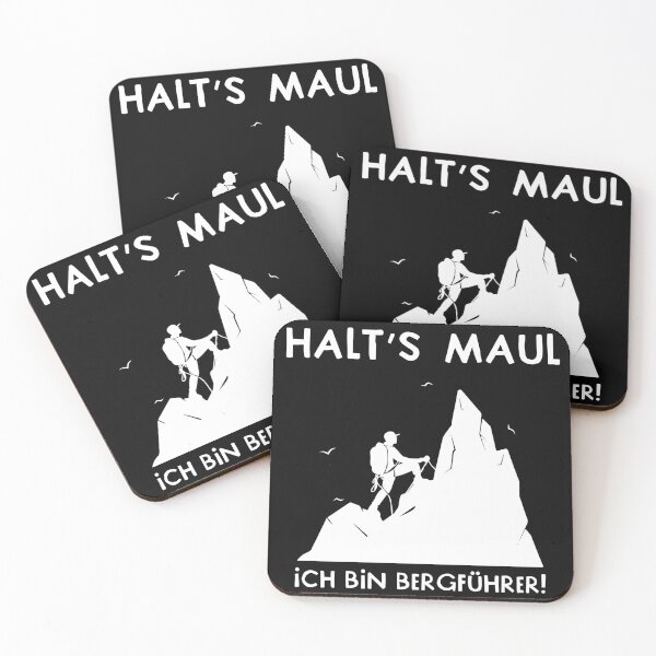 Item preview, Ich bin Bergführer / Variant number two designed and sold by rainbowbirds.