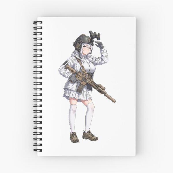 Item preview, Tactical School Girl - Anime Special Ops designed and sold by RAWLIFEGRAPHIC.