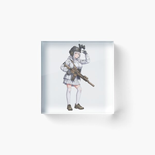 Item preview, Tactical School Girl - Anime Special Ops designed and sold by RAWLIFEGRAPHIC.
