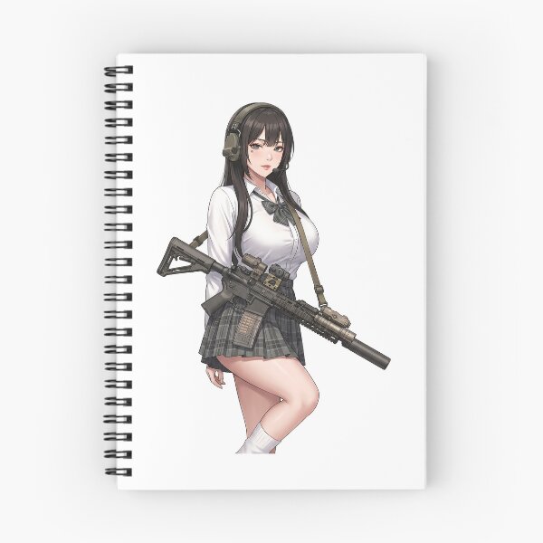 Item preview, Tactical School Girl - Anime Special Ops designed and sold by RAWLIFEGRAPHIC.
