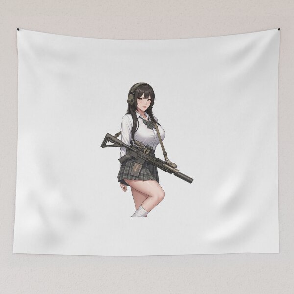 Item preview, Tactical School Girl - Anime Special Ops designed and sold by RAWLIFEGRAPHIC.