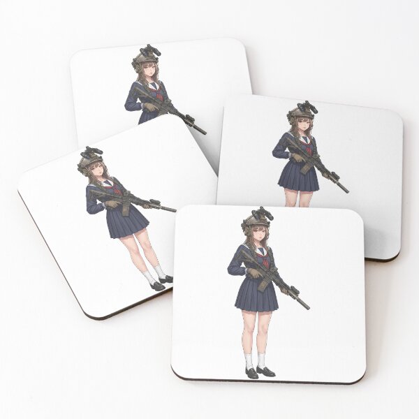 Item preview, Tactical School Girl - Anime Special Ops designed and sold by RAWLIFEGRAPHIC.