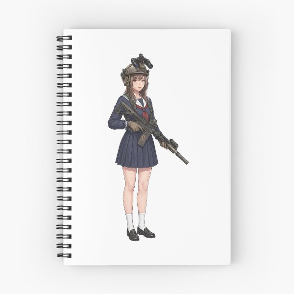 Item preview, Tactical School Girl - Anime Special Ops designed and sold by RAWLIFEGRAPHIC.
