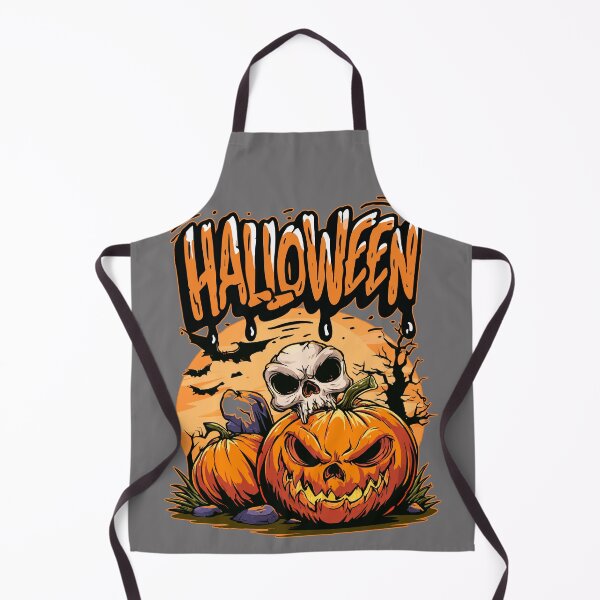 Item preview, Skull And Pumpkin Haunted Halloween designed and sold by RichardRags.