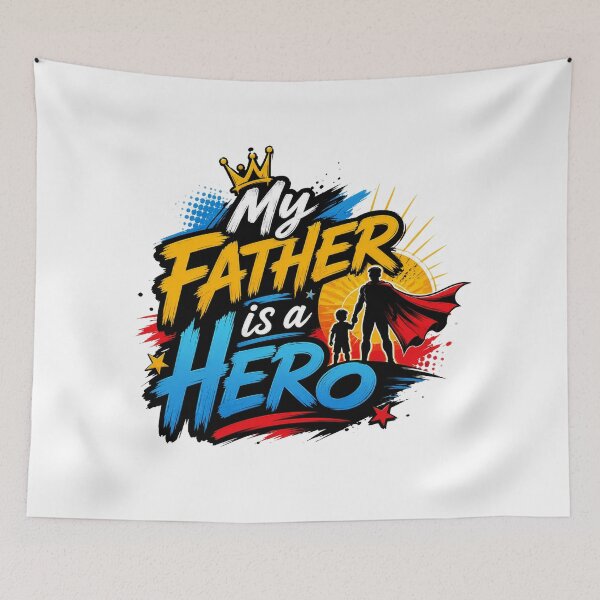 Item preview, My Father Is A Hero designed and sold by AQstic.