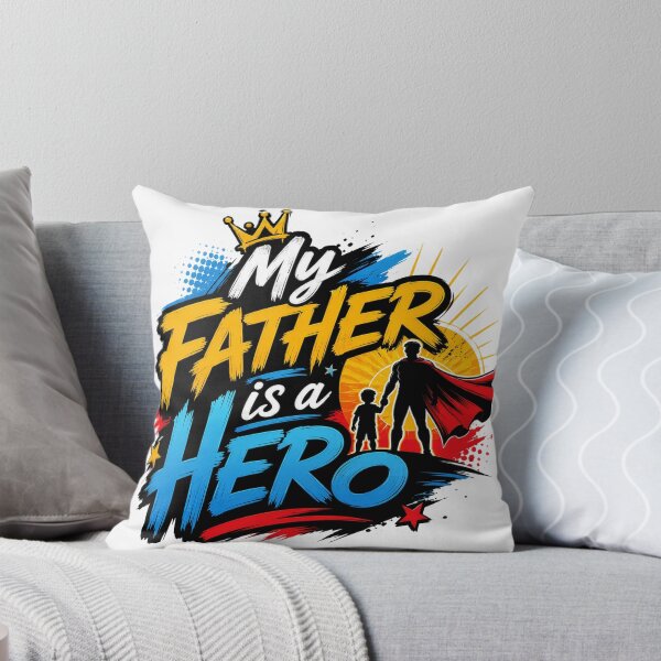 Item preview, My Father Is A Hero designed and sold by AQstic.