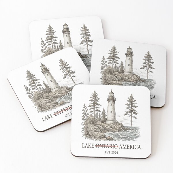 Item preview, Lighthouse Pines T-Shirt — Vintage Coastal Lakefront Graphic Tee designed and sold by WonderWaresGifts.