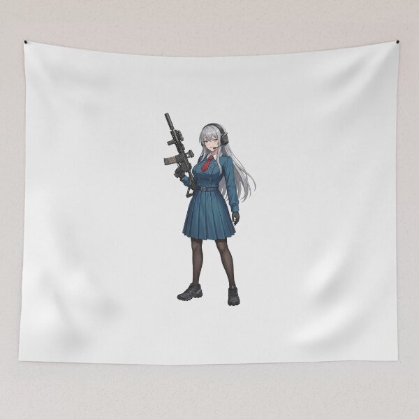 Item preview, Tactical School Girl - Anime Special Ops designed and sold by RAWLIFEGRAPHIC.