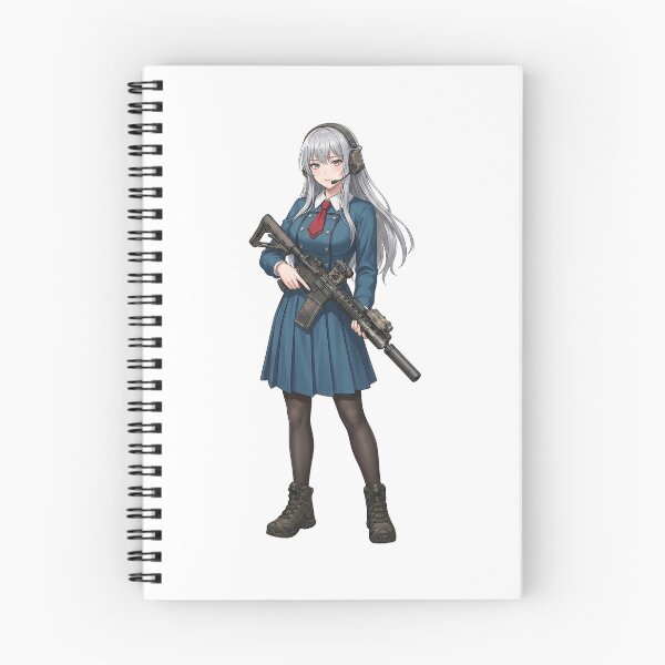 Item preview, Tactical School Girl - Anime Special Ops designed and sold by RAWLIFEGRAPHIC.