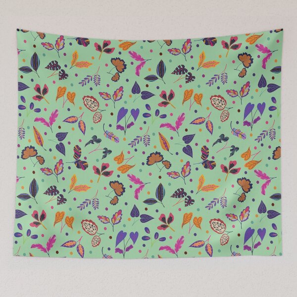 Item preview, Maximalist Flowers on Light Green designed and sold by KSimpson838.