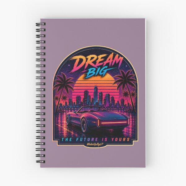 Item preview, Dream Big – The Future Is Yours Retro Roadster designed and sold by WakeUpByLP.