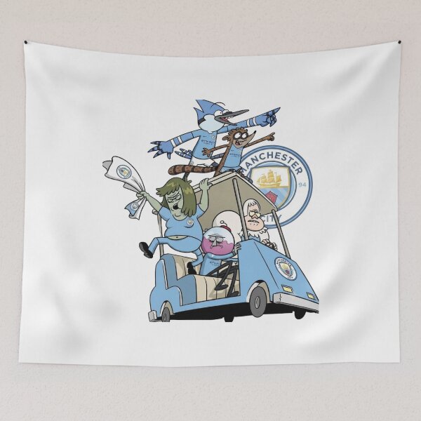 Item preview, Funny Cartoon Squad Football Cart Fan Art designed and sold by annaarthk.