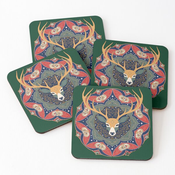 Item preview, Mystic Stag Mandala designed and sold by Paolo-Bandal.