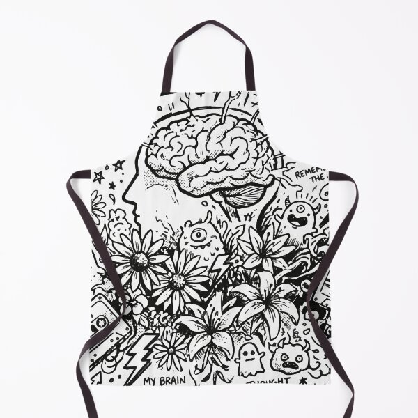 Item preview, Mentally on Paper – Chaotic Brain Doodle designed and sold by Maria Garcia´s.