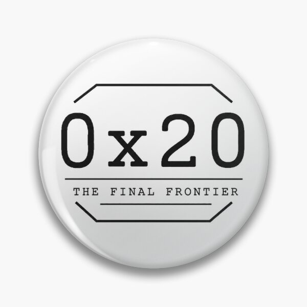 Item preview, 0x20 The final frontier (black writing) designed and sold by NaturalTwenTee.