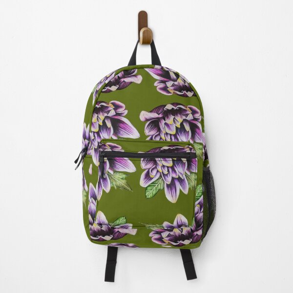 Item preview, Purple Chrysanthemum with Leaf Pattern 2 C6 designed and sold by nastiaart.