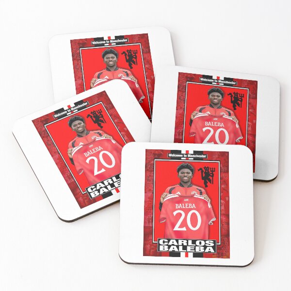 Item preview, Carlos Baleba Manchester Number 20 | Football Art Illustration designed and sold by GrizzlyCollective.