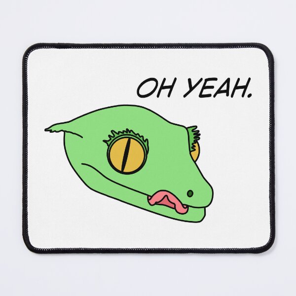 Item preview, "Oh Yeah." Funny Lizard Gecko designed and sold by SlimyFish.