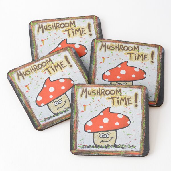 Item preview, Mushroom time! - Colorful artwork depicting a mushroom designed and sold by Graffystyle.