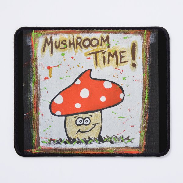 Item preview, Mushroom time! - Colorful artwork depicting a mushroom designed and sold by Graffystyle.