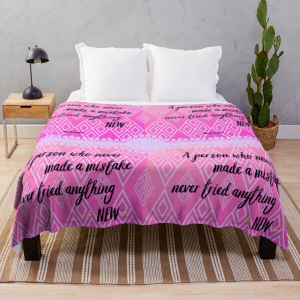 Item preview, A Person Who Never Made a Mistake Never Tried Anything New – Einstein Quote designed and sold by Khadique.