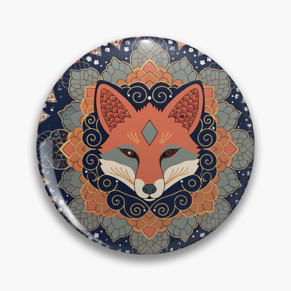 Item preview, Mystic Fox Mandala designed and sold by Paolo-Bandal.