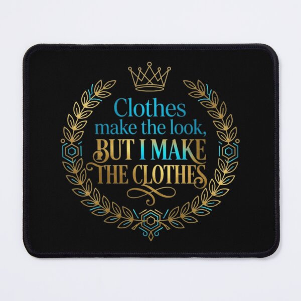Item preview, I Make The Clothes Boss Energy Luxury Typography designed and sold by KhAIa Reeve Art Studio.