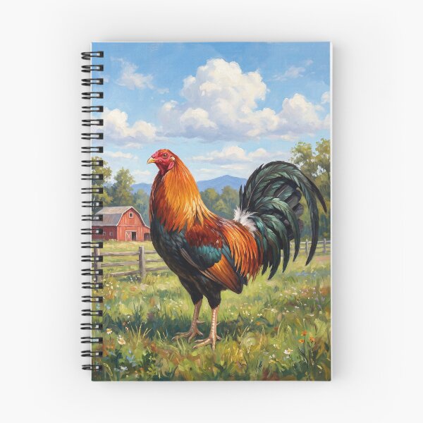 Item preview, COLORFUL ROOSTER FARMHOUSE COUNTRY ART designed and sold by StudioDWS.