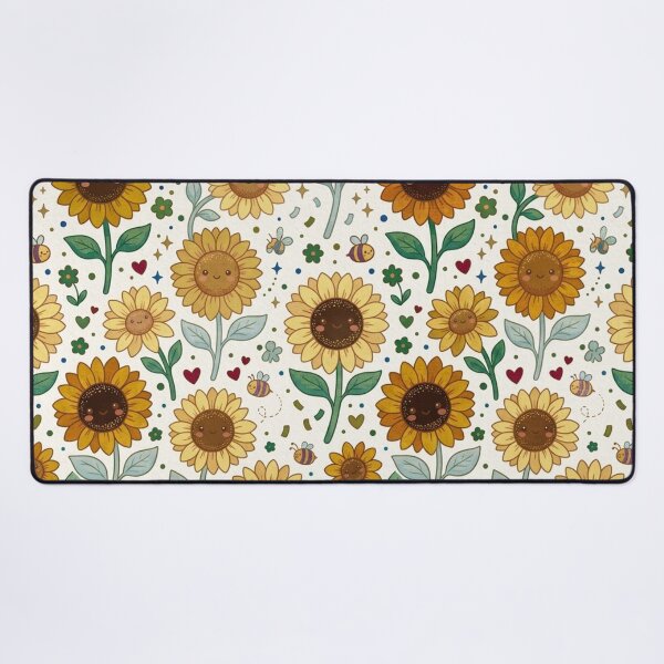 Item preview, Cute Pastel Sunflower Seamless Pattern designed and sold by AIMCRAFT.
