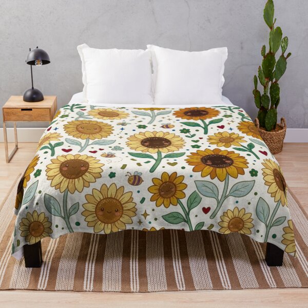 Item preview, Cute Pastel Sunflower Seamless Pattern designed and sold by AIMCRAFT.