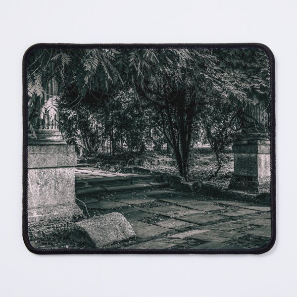 Item preview, Stone Pillars in Cișmigiu Park (Black and White) designed and sold by Rabee Khalil Photography.