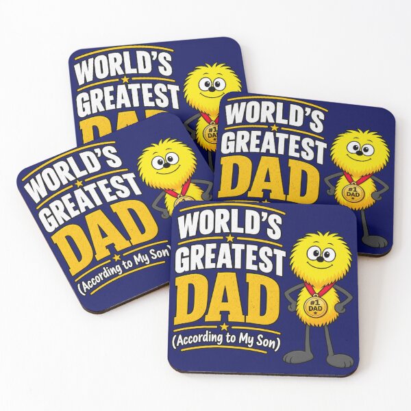 Item preview, World's Greatest Dad, According to My Son designed and sold by TheThinglings.