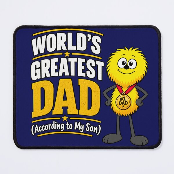 Item preview, World's Greatest Dad, According to My Son designed and sold by TheThinglings.