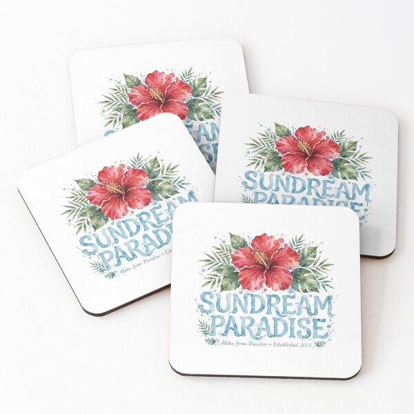 Item preview, Sundream Paradise Aloha Hibiscus Flower Tropical designed and sold by mochiMooco.