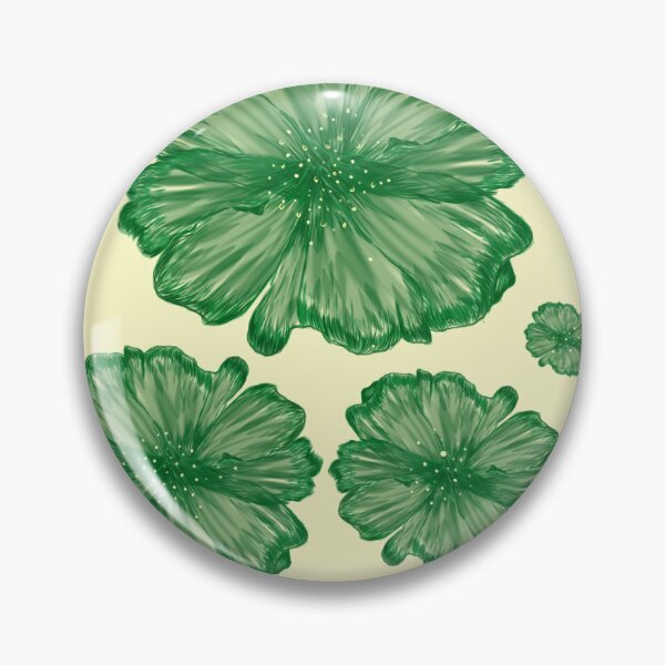 Item preview, Emerald Green Blossom Cascade – Vintage Jade Floral Art designed and sold by Arabesque.fromSadia.