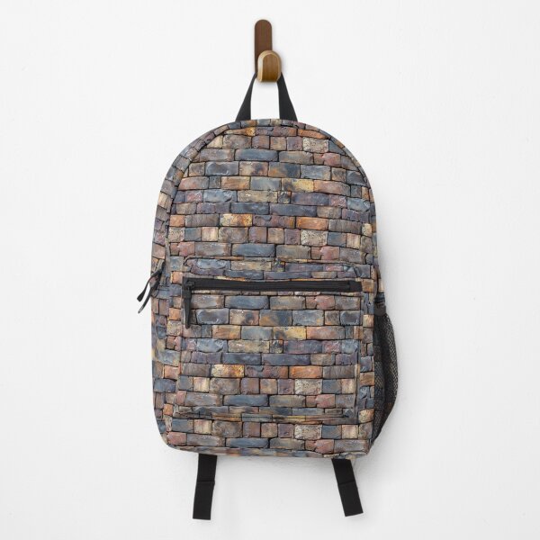 Item preview, Rustic Dark Weathered Brick Wall Pattern designed and sold by NTGUILTY.