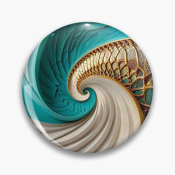 Item preview, Duality of Cream Satin and Teal Gold Filigree designed and sold by Vicky Brago-Mitchell®.