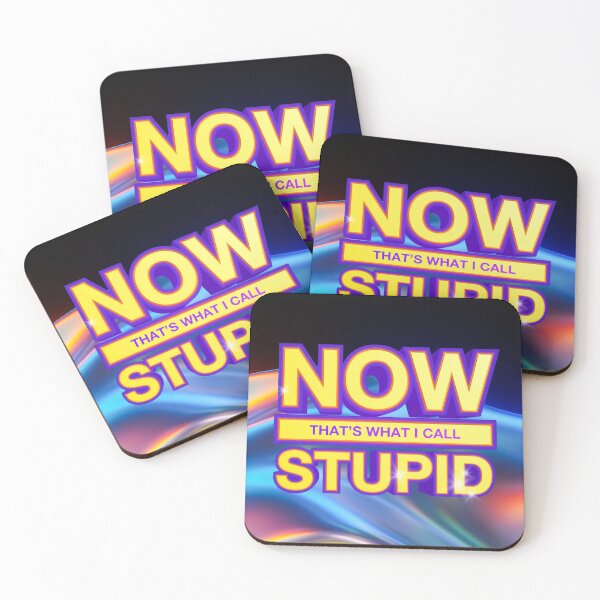 Item preview, Now That’s What I Call Stupid (Y2K nostalgia gift) designed and sold by juliagz.