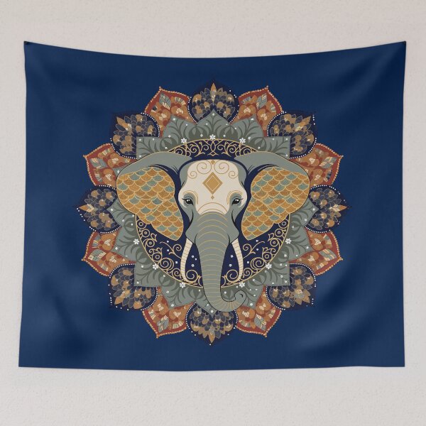 Item preview, Majestic Elephant Mandala designed and sold by Paolo-Bandal.