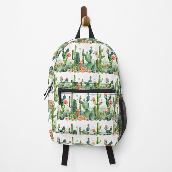 Item preview, Blooming Watercolor Desert Cacti Pattern designed and sold by NTGUILTY.