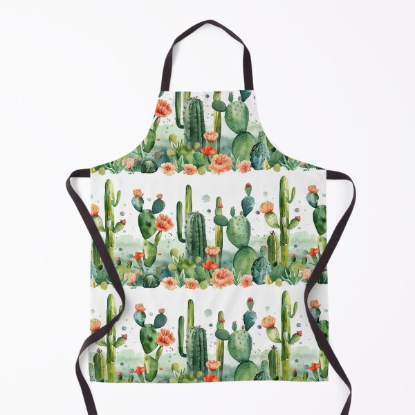 Item preview, Blooming Watercolor Desert Cacti Pattern designed and sold by NTGUILTY.