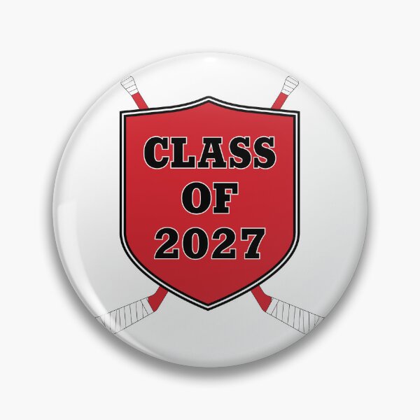 Item preview, Class of 2027 in Carolina Red and Black colors designed and sold by Hattrixz.