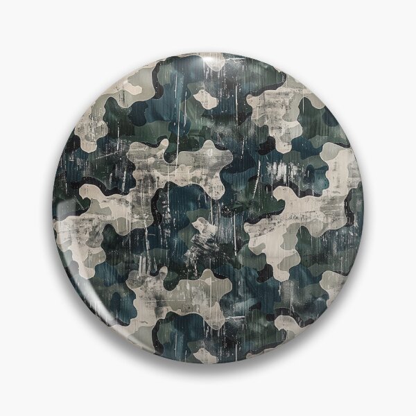 Item preview, Distressed Cool Tones Grunge Camouflage Pattern designed and sold by NTGUILTY.