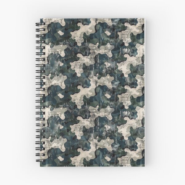 Item preview, Distressed Cool Tones Grunge Camouflage Pattern designed and sold by NTGUILTY.