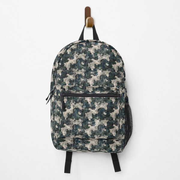 Item preview, Distressed Cool Tones Grunge Camouflage Pattern designed and sold by NTGUILTY.