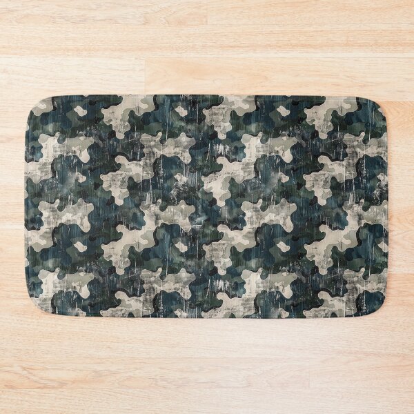 Item preview, Distressed Cool Tones Grunge Camouflage Pattern designed and sold by NTGUILTY.